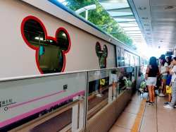 Hong Kong Disneyland trains